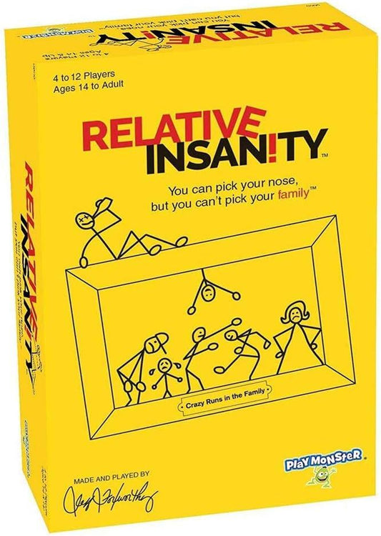 Relative Insanity Family Card Game (Play Monster)