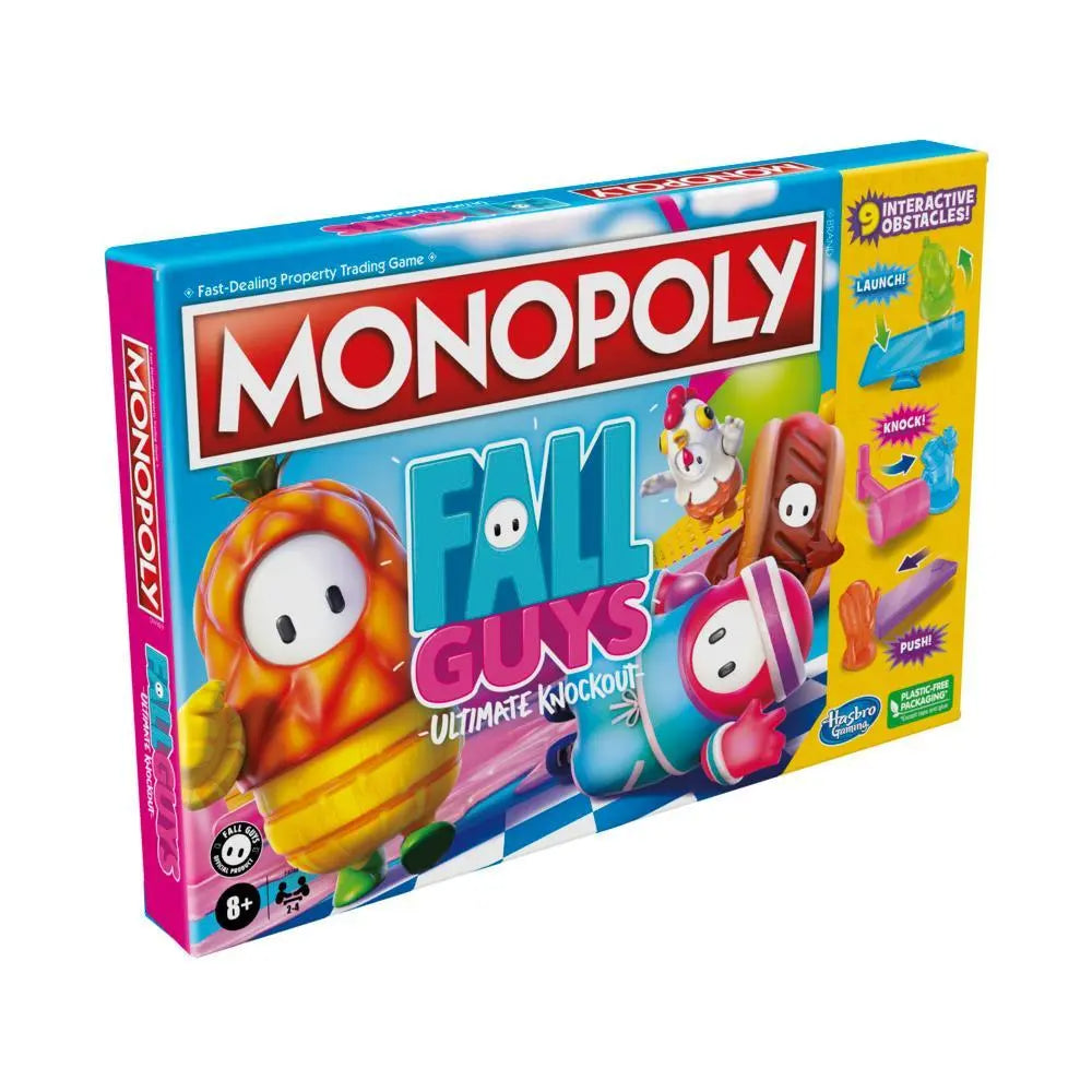 Monopoly Fall Guys Ultimate Knockout Edition Board Game F4749 Ages 8+