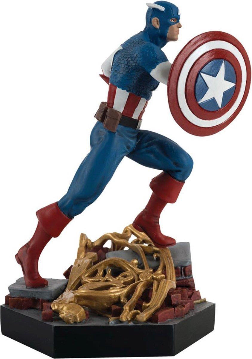#2 MARVEL VS. CAPTAIN AMERICA 1:16 Scale Dynamic Statue Figure MVSEN002 (Eaglemoss)