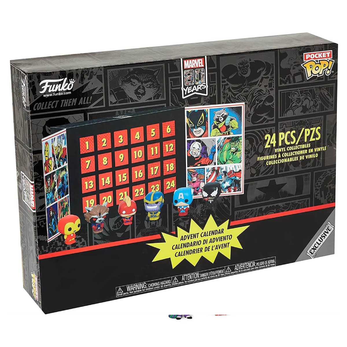 Marvel Funko Pocket Pop Vinyl Advent Calendar 80th Anniversary (Funko)