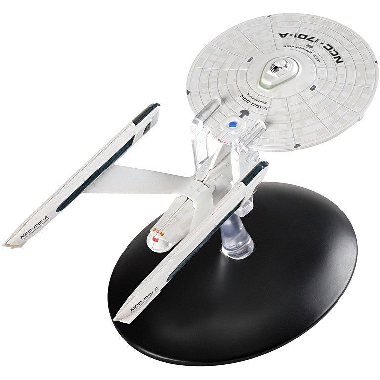 #12 U.S.S. Enterprise NCC-1701-A (Constitution-class refit) Diecast Model Ship Window Boxed (Eaglemoss / Star Trek)