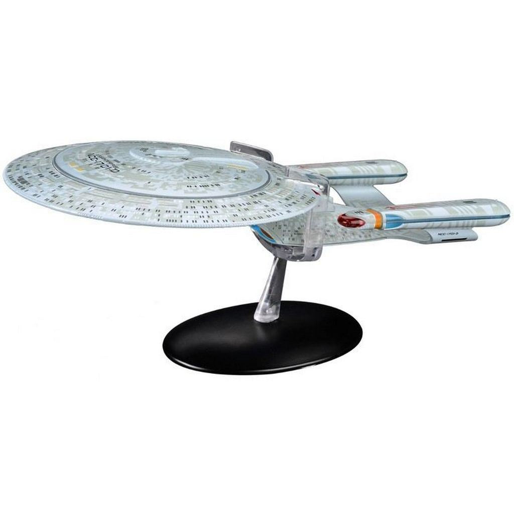 #02 U.S.S. Enterprise NCC-1701-D (Galaxy-class) XL EDITION Die-cast Model Ship (Eaglemoss / Star Trek)