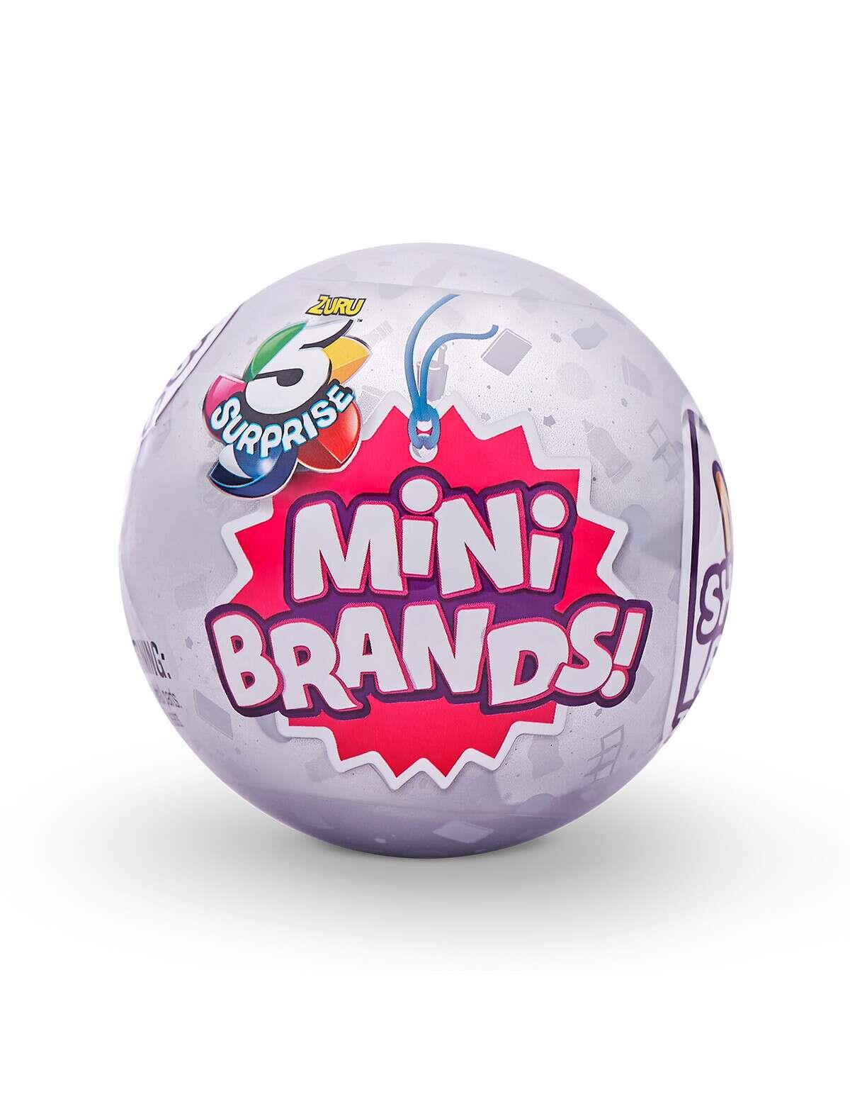 Mini Brands! 5 Surprise Ball Zuru Mystery Capsule - Over 90 Minis to Collect!