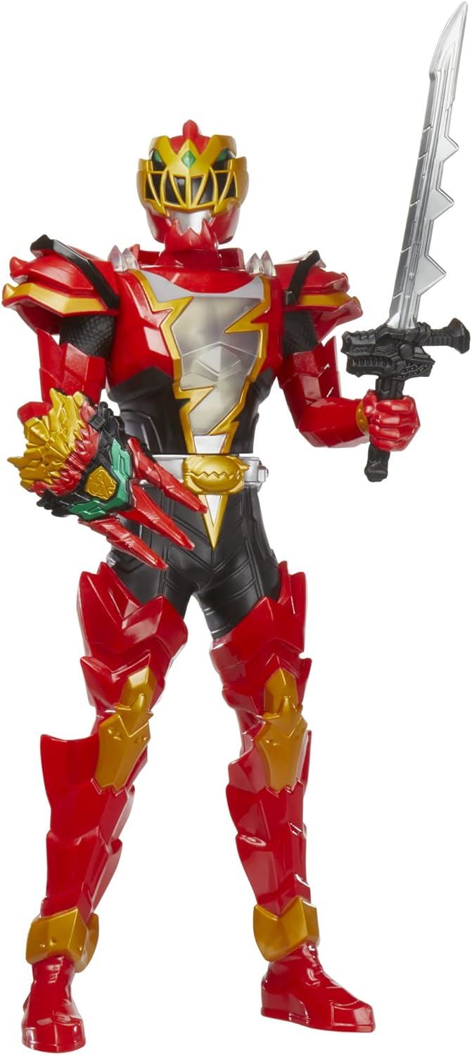 Red Ranger Spiral Strike Dino Fury F5718 Action Figure Toy Power Rangers Hasbro