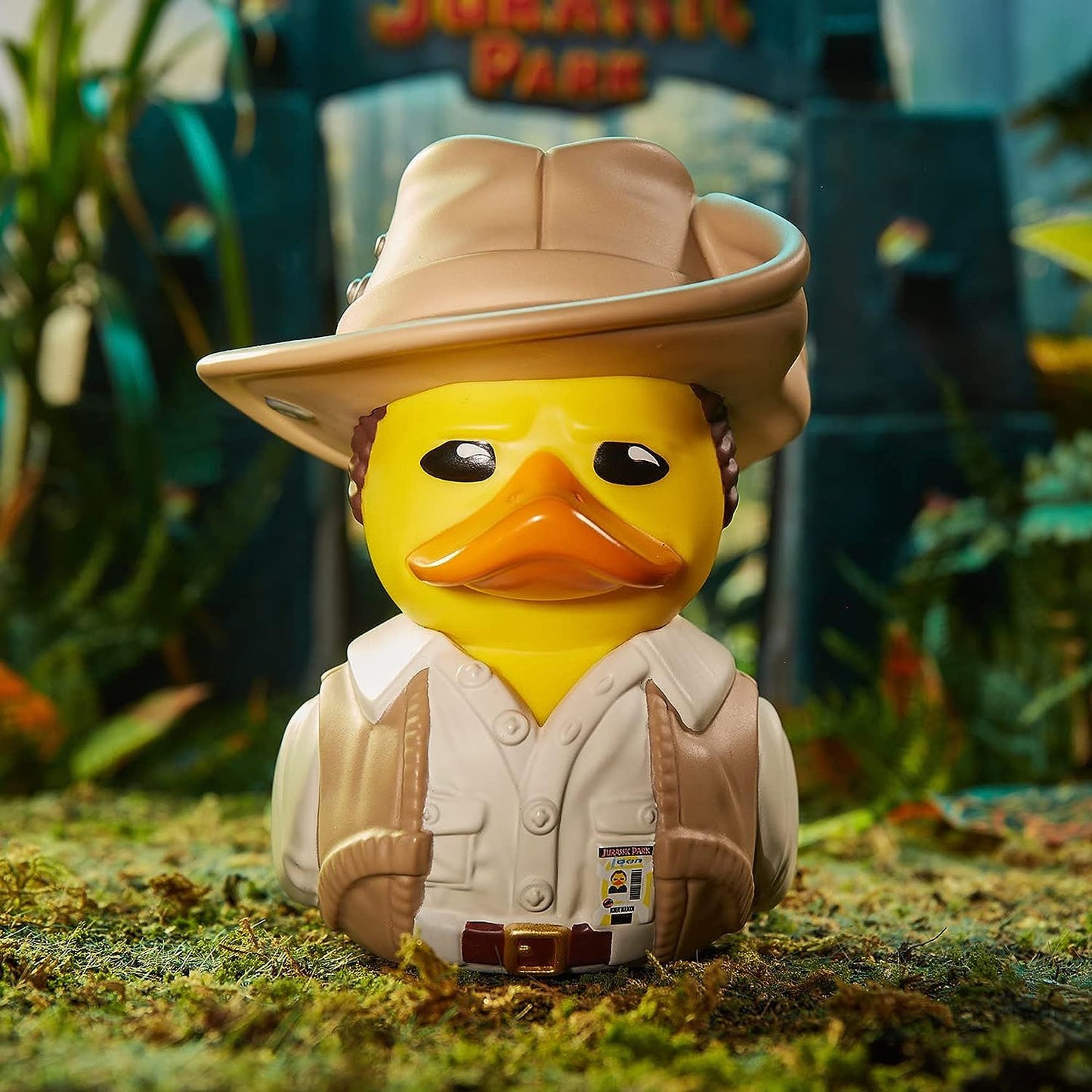 Robert Muldoon Duck First Edition Jurassic Park Collectable TUBBZ Vinyl Rubber