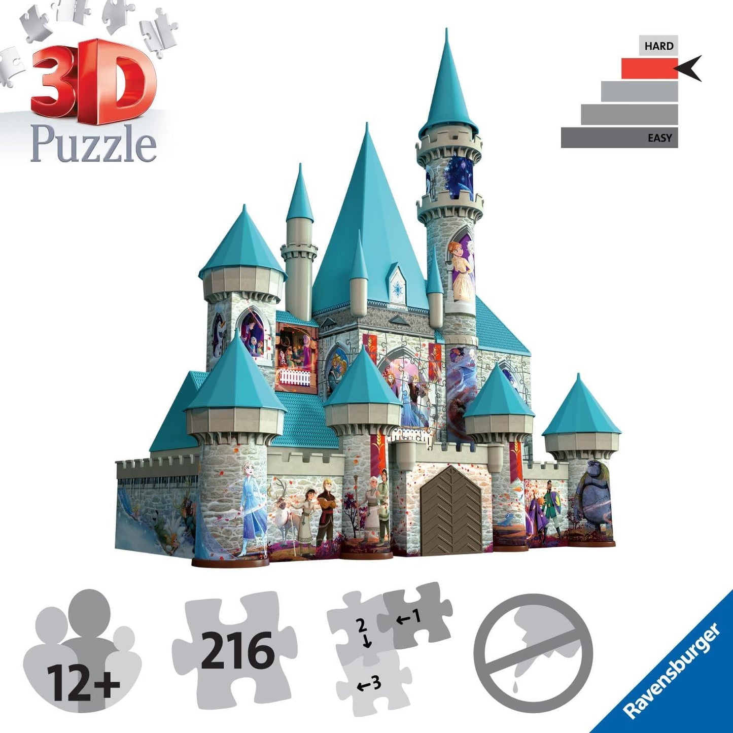 Ravensburger 3D Puzzle 11156 216PCS (Disney Frozen 2)