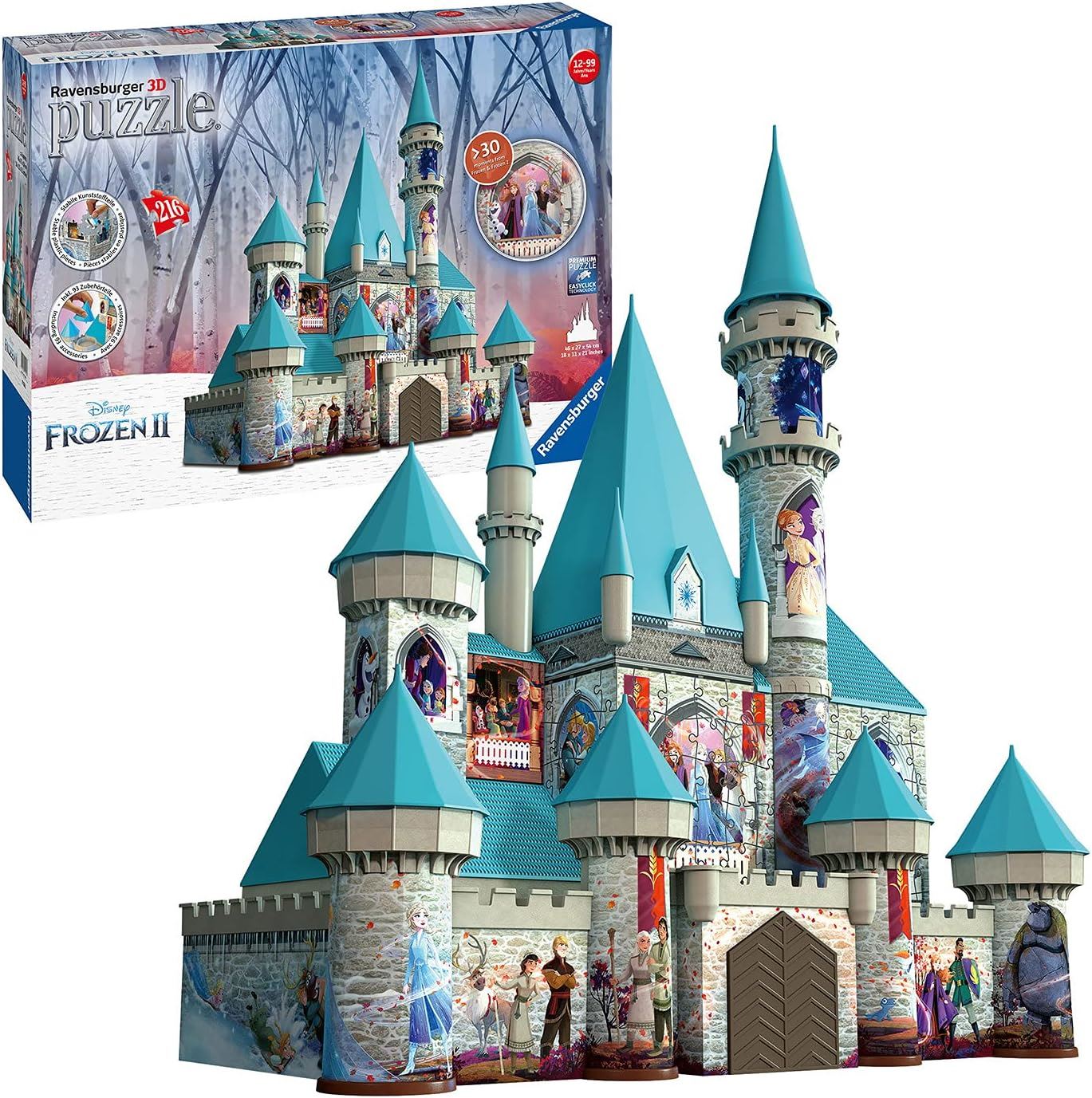 Ravensburger 3D Puzzle 11156 216PCS (Disney Frozen 2)