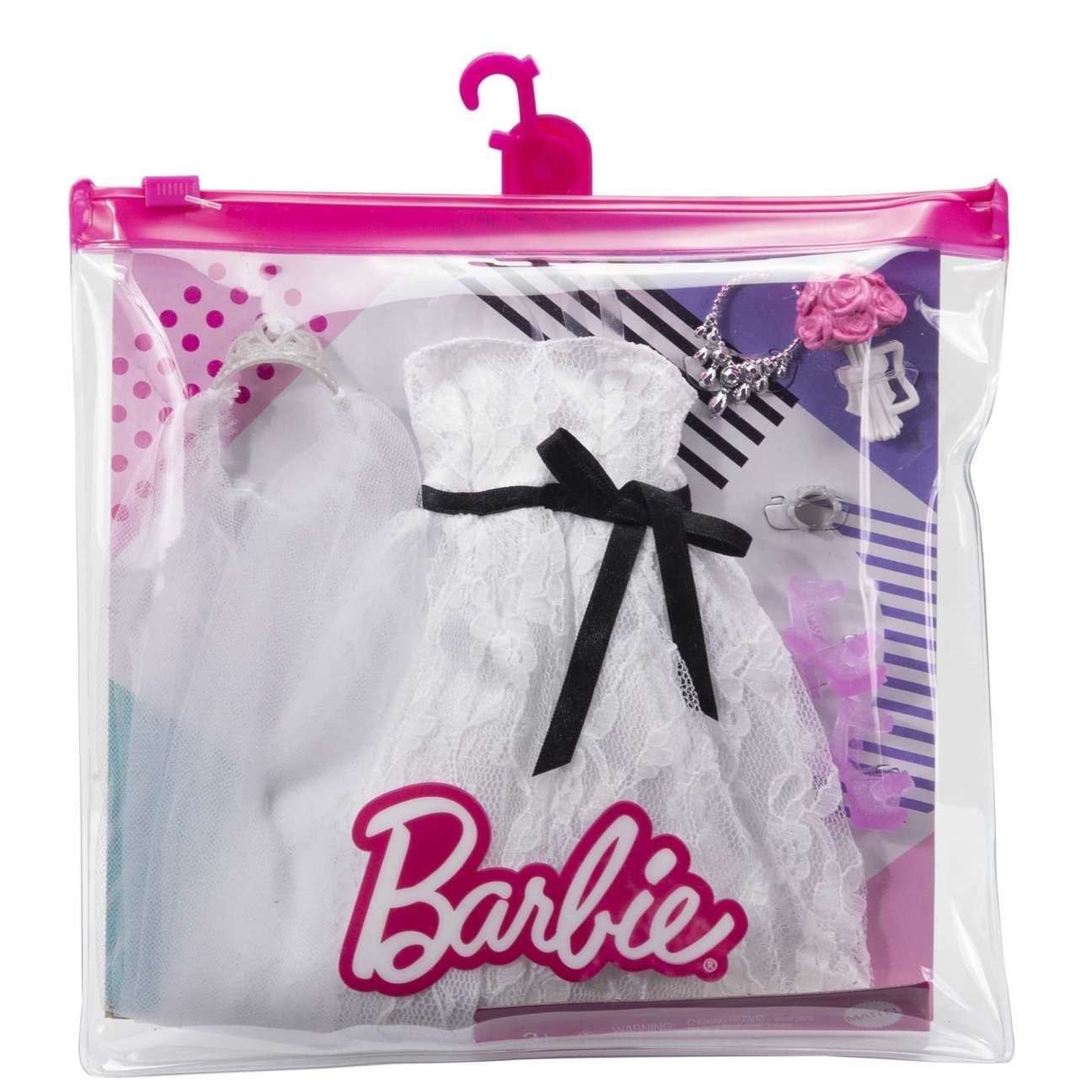 Barbie Fashion Pack: Bridal Outfit For Barbie Doll Wedding Dress & Accessories