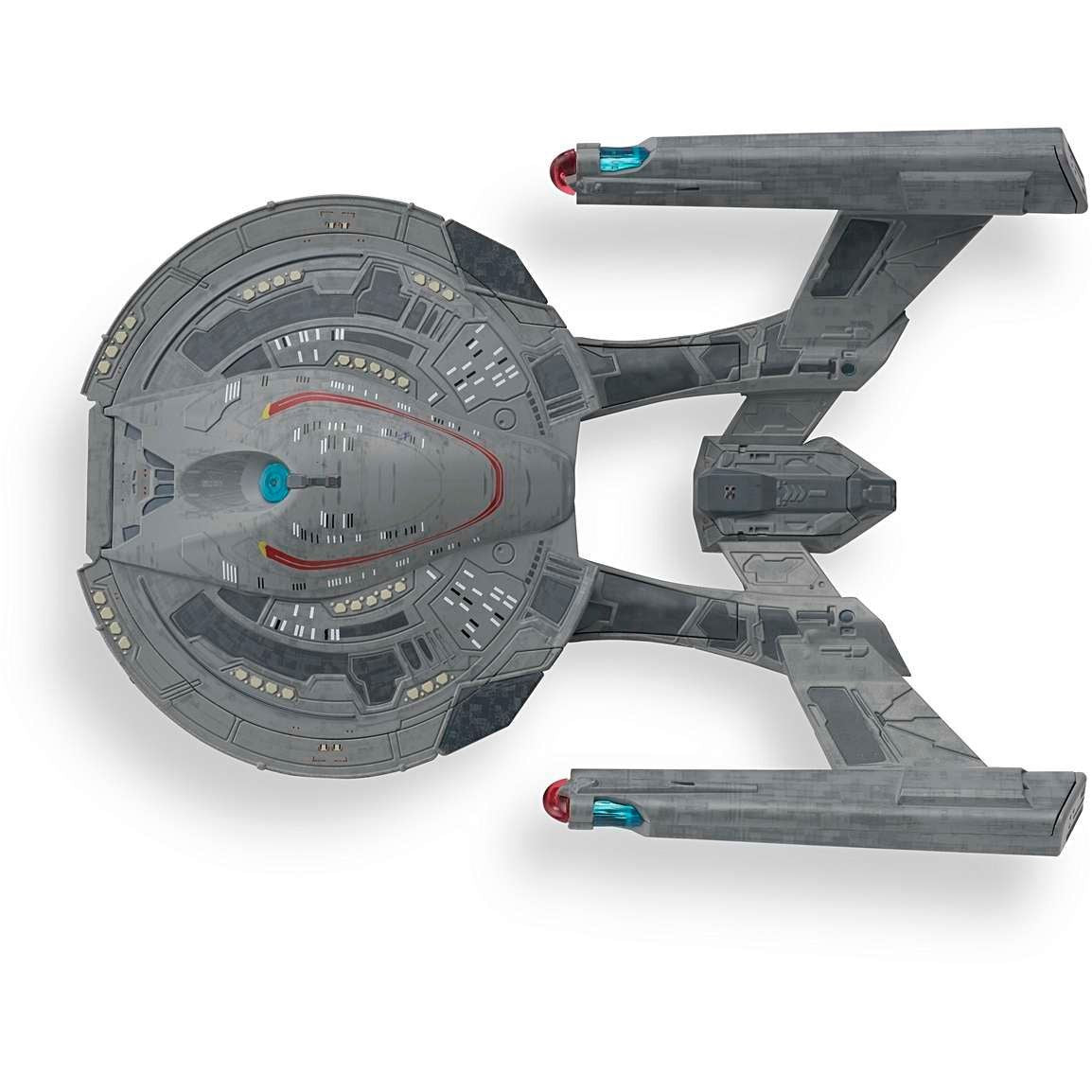 #12 U.S.S. Thunderchild NCC-63549 (Akira-class) XL EDITION Model Die Cast Ship (Eaglemoss / Star Trek)