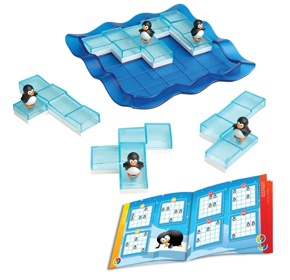 Smart Games Penguins on Ice Puzzle Game Logic Thinking Skills Ages 6+