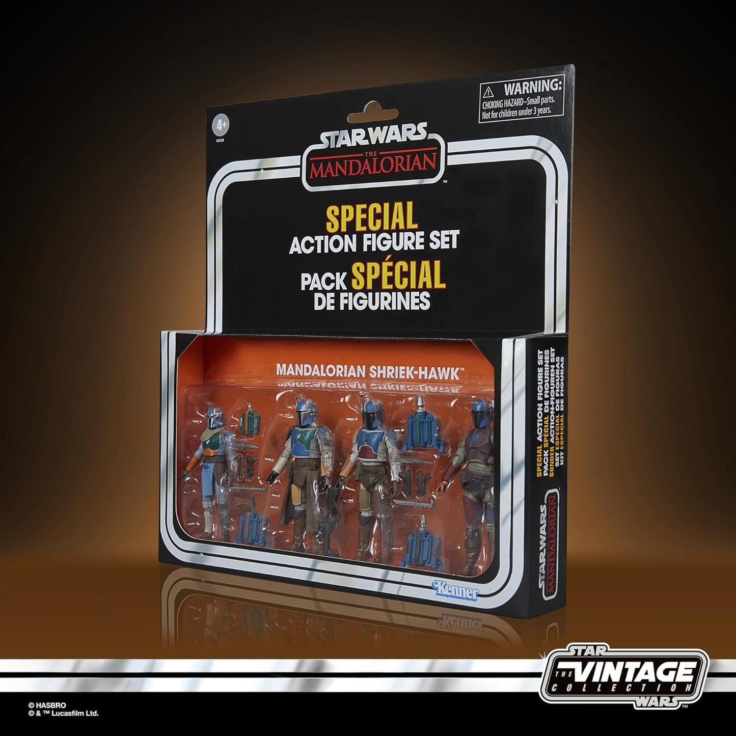 Mandalorian Shriek Hawk G0265 3.75" Collectible 4-Pack (Star Wars: The Vintage Collection)