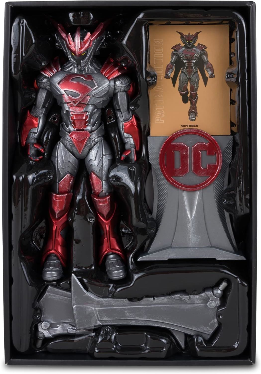 Superman Unchained Armor Patina Edition Gold Label Action Figure Ltd DC Comics