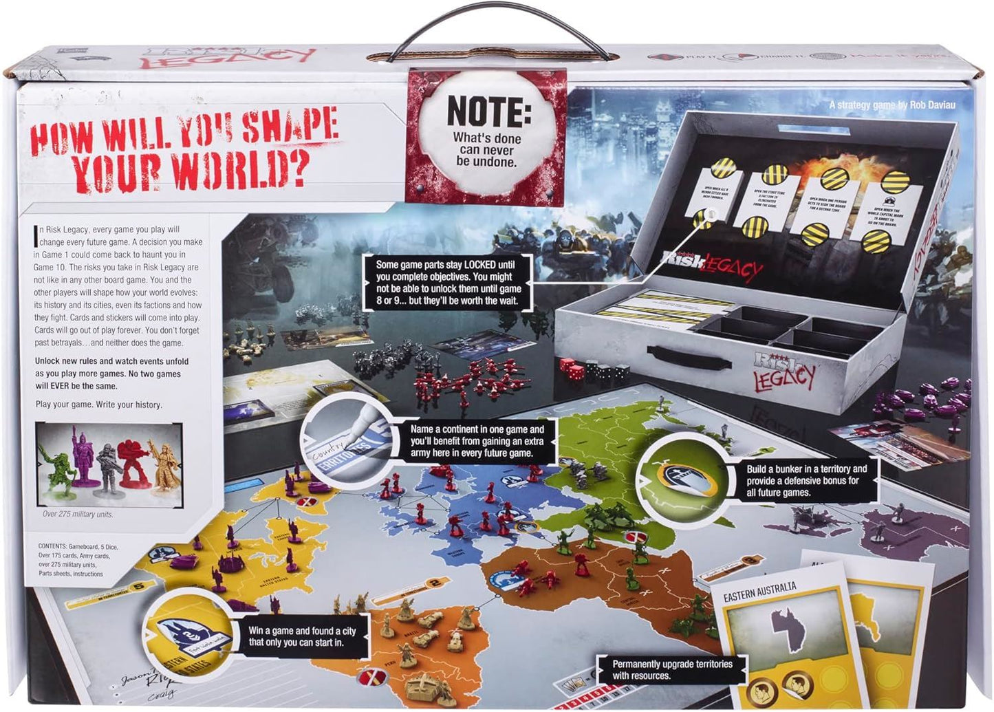 Risk Legacy F3156 Strategy Board Game (Avalon Hill)