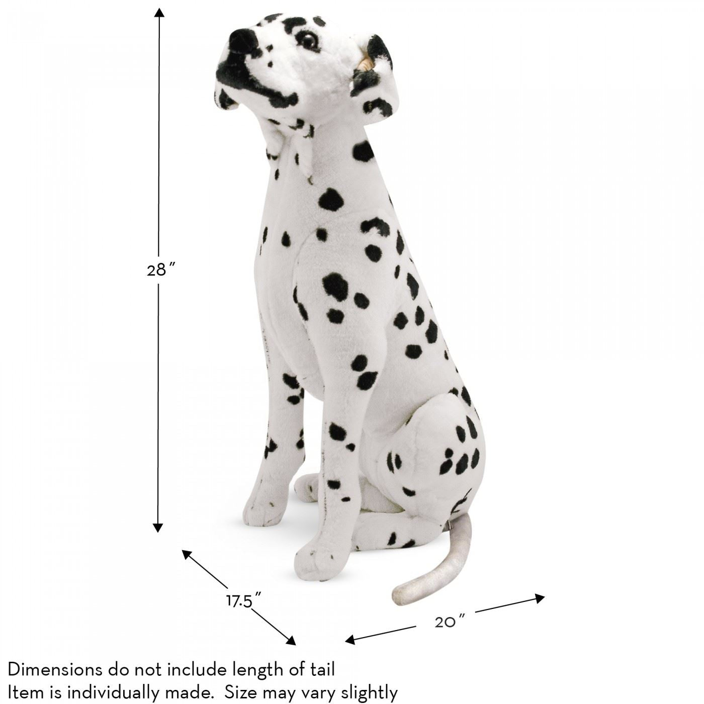 Melissa & Doug Dalmatian Giant Plush Stuffed Animal Toy 12110