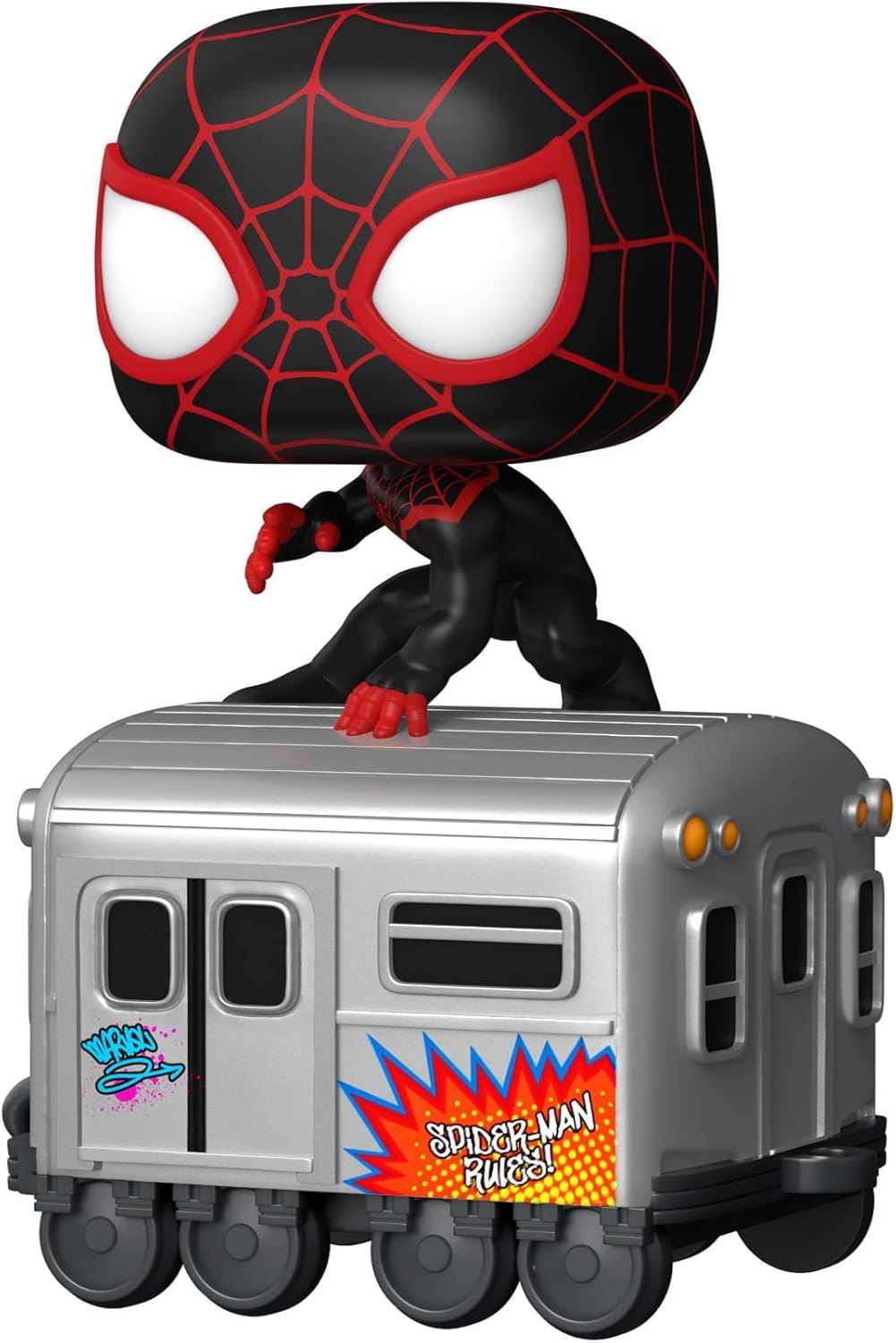 Funko Pop! Miles Morales On A Subway Car #21 Disney 100 Anniversary Marvel