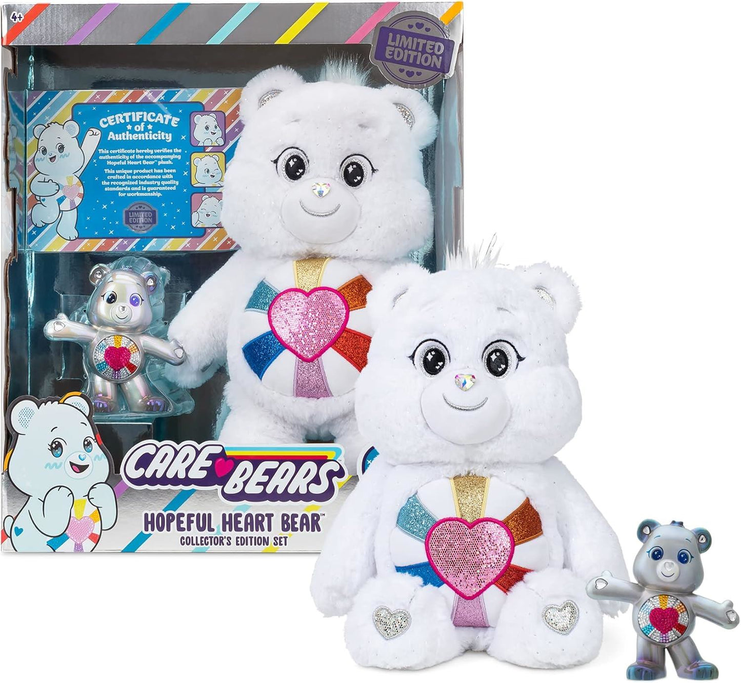 Hopeful Heart Bear (Limited Edition) Collector Edition Set 22254 Plush Toy (Care Bears)