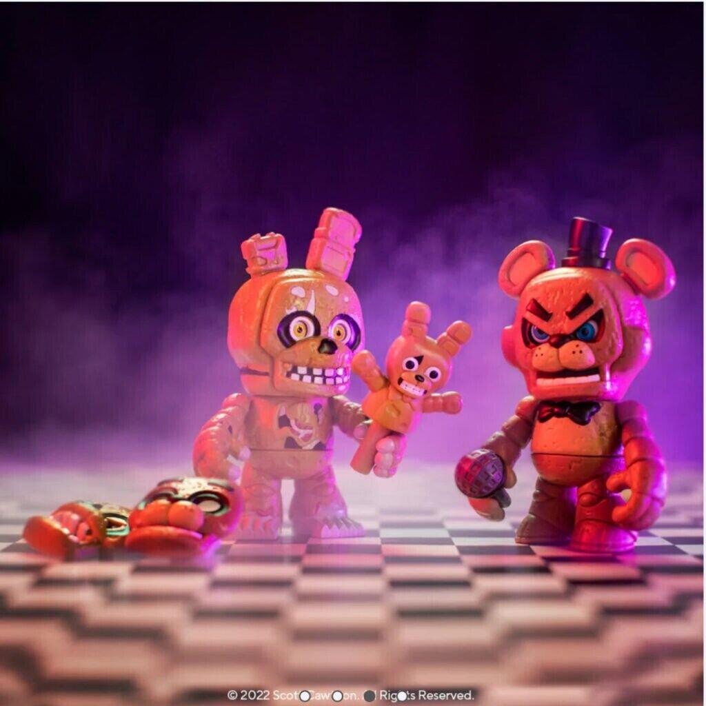 Funko Snaps! Springtrap and Freddy FNAF 2PK Vinyl Collectibles Age 8+ 12pcs