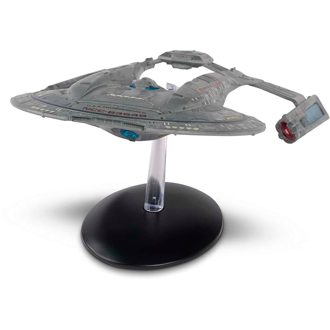 #12 U.S.S. Thunderchild NCC-63549 (Akira-class) XL EDITION Model Die Cast Ship (Eaglemoss / Star Trek)