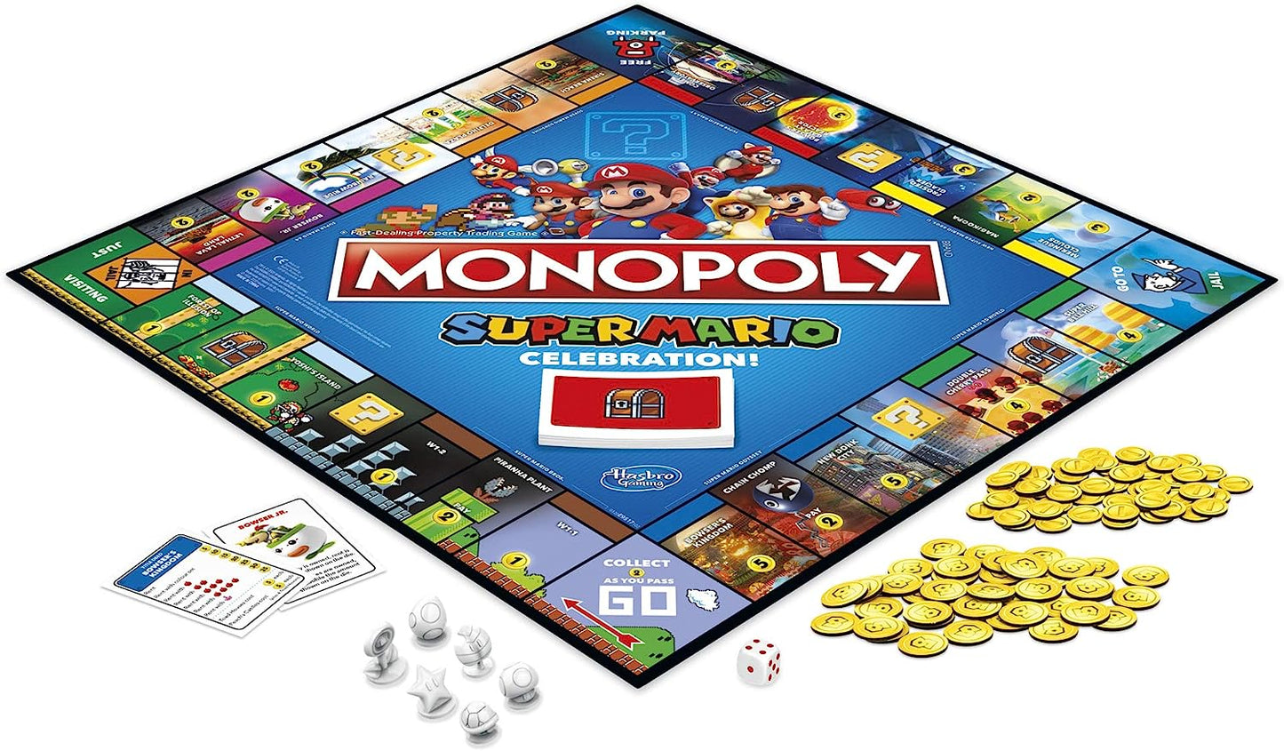 Monopoly Super Mario Celebration Edition Board Game E9517