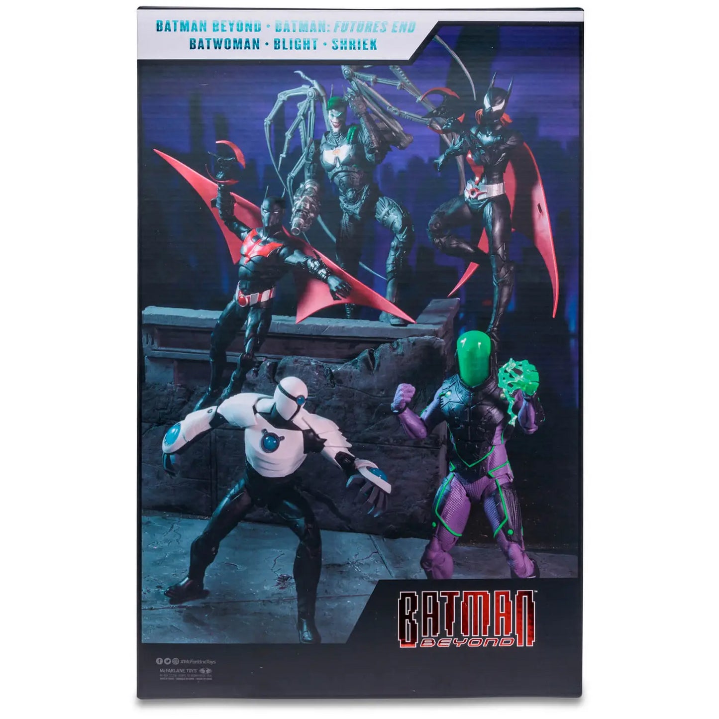 Batman Beyond Build-A Action Figure 5 Pack - Batman Beyond / Batwoman Beyond / Blight / Shriek / Batman: Futures End (DC Multiverse)