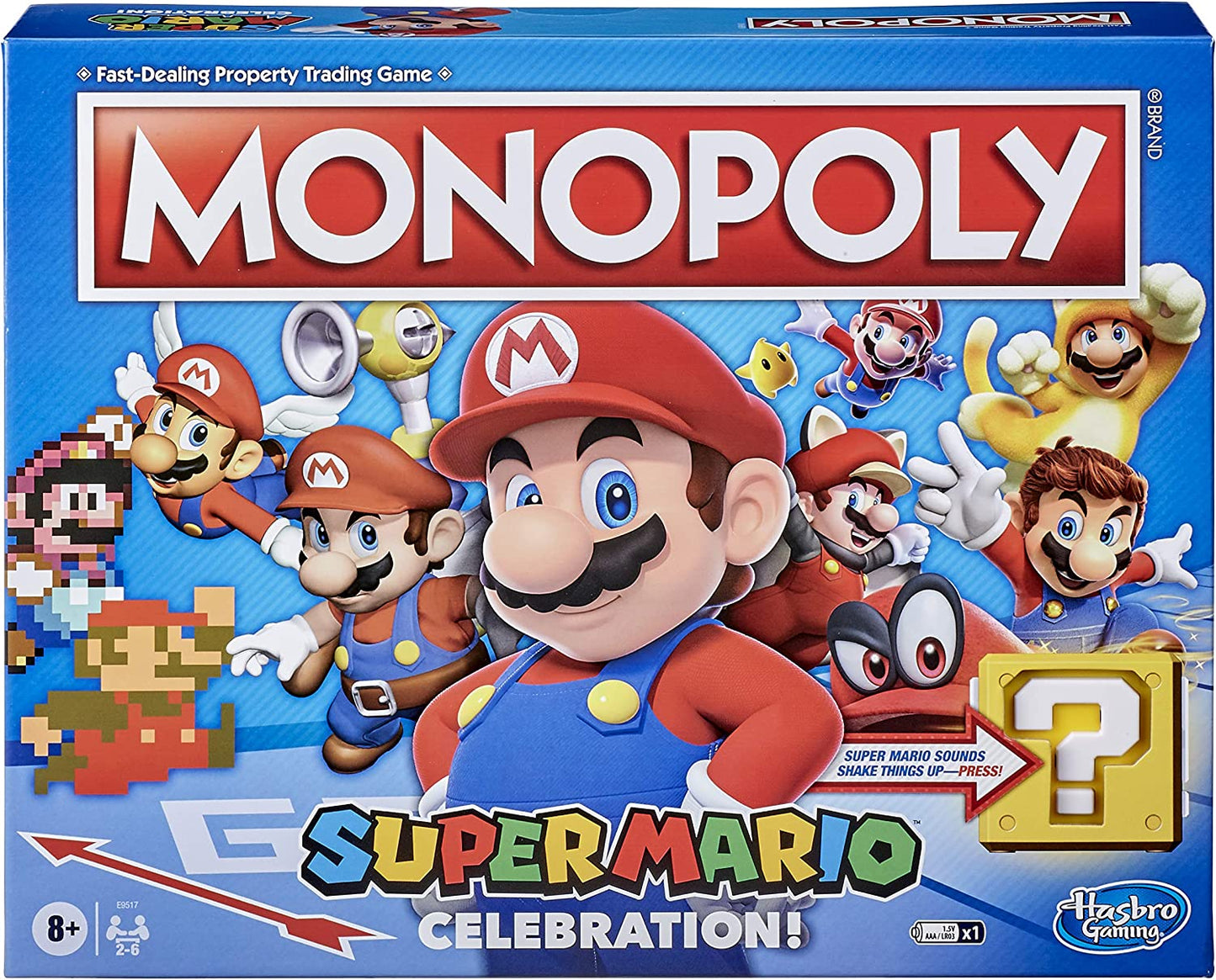 Monopoly Super Mario Celebration Edition Board Game E9517