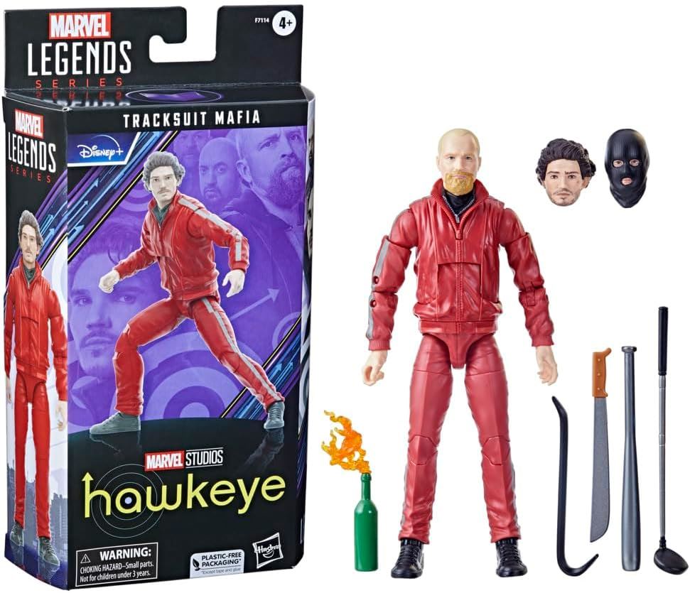 Tracksuit Mafia F7114 Action Figure Marvel Legends Hawkeye 6" Figure Exclusive