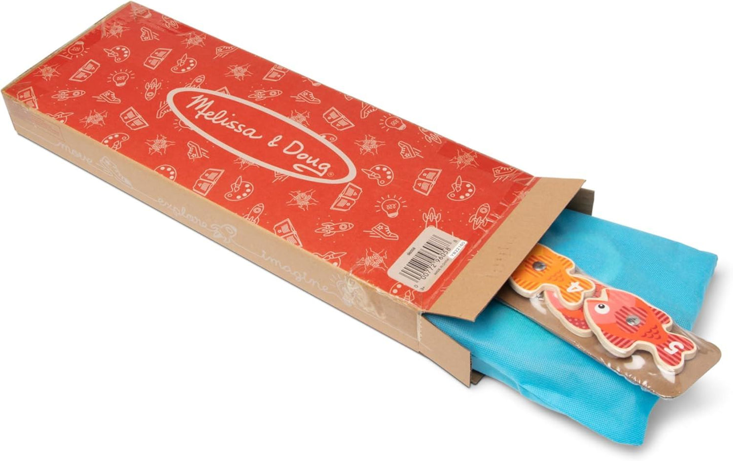 Catch & Count Fishing Game 96058 Wooden Magnetic Toy (Melissa & Doug)