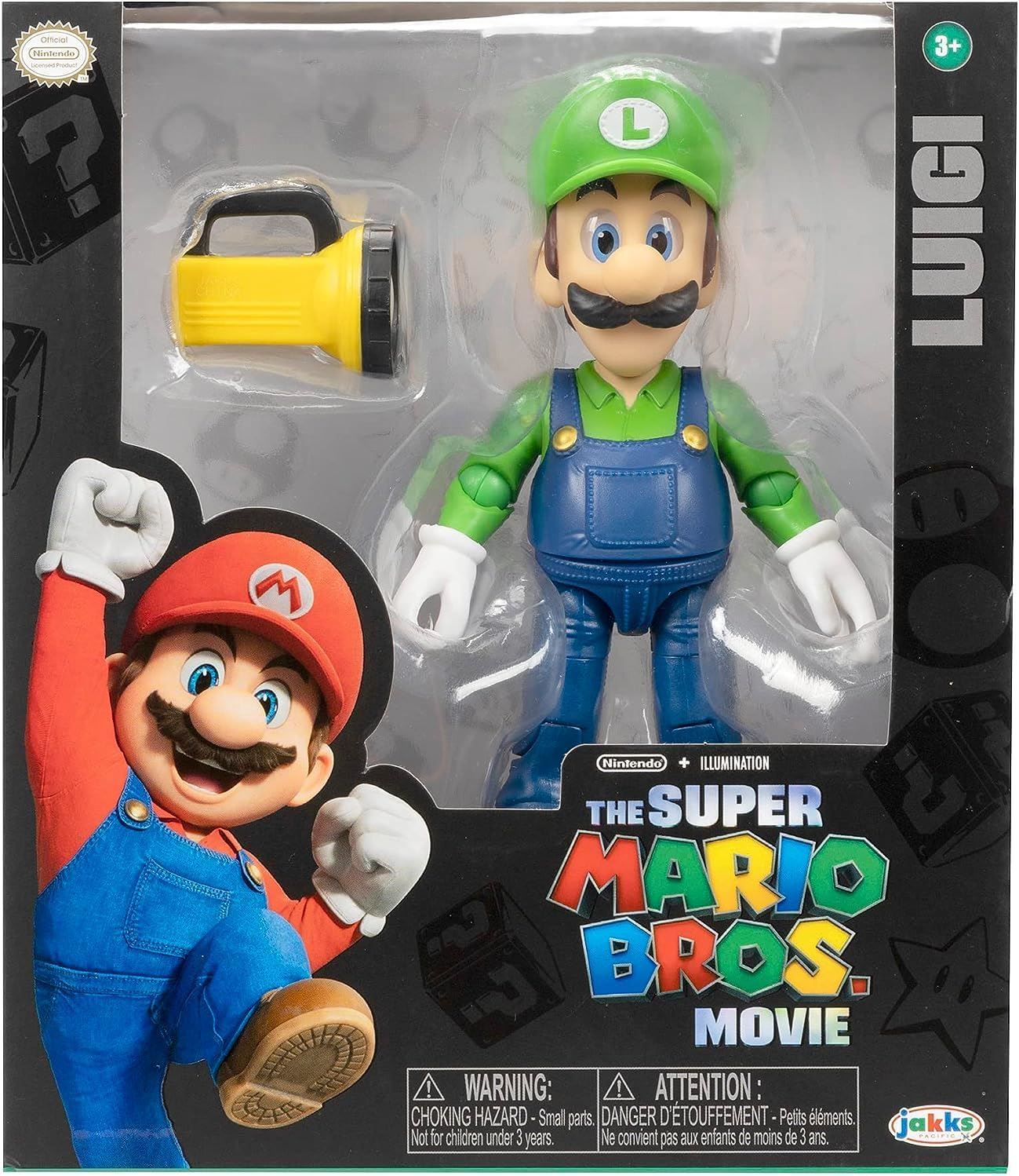 Luigi 5" / 12.5cm Action Figure 41717 (Nintendo The Super Mario Bros Movie)