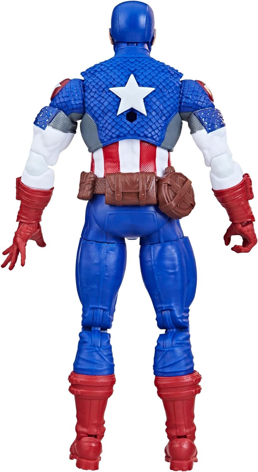 Ultimate Captain America Marvel Legends Series Comic Toy Action Figure 6” F6616