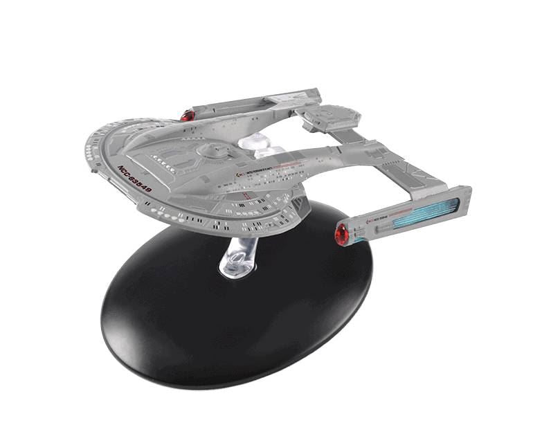 #12 U.S.S. Thunderchild NCC-63549 (Akira class) Model Diecast Ship (Eaglemoss / Star Trek)