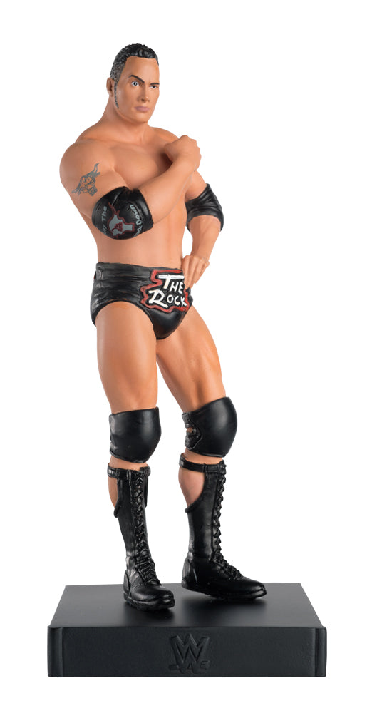 Rock 'n' Sock The Rock & Mankind Figures WWEUK802 Iconic Tag Team (Eaglemoss / WWE Championship Collection)