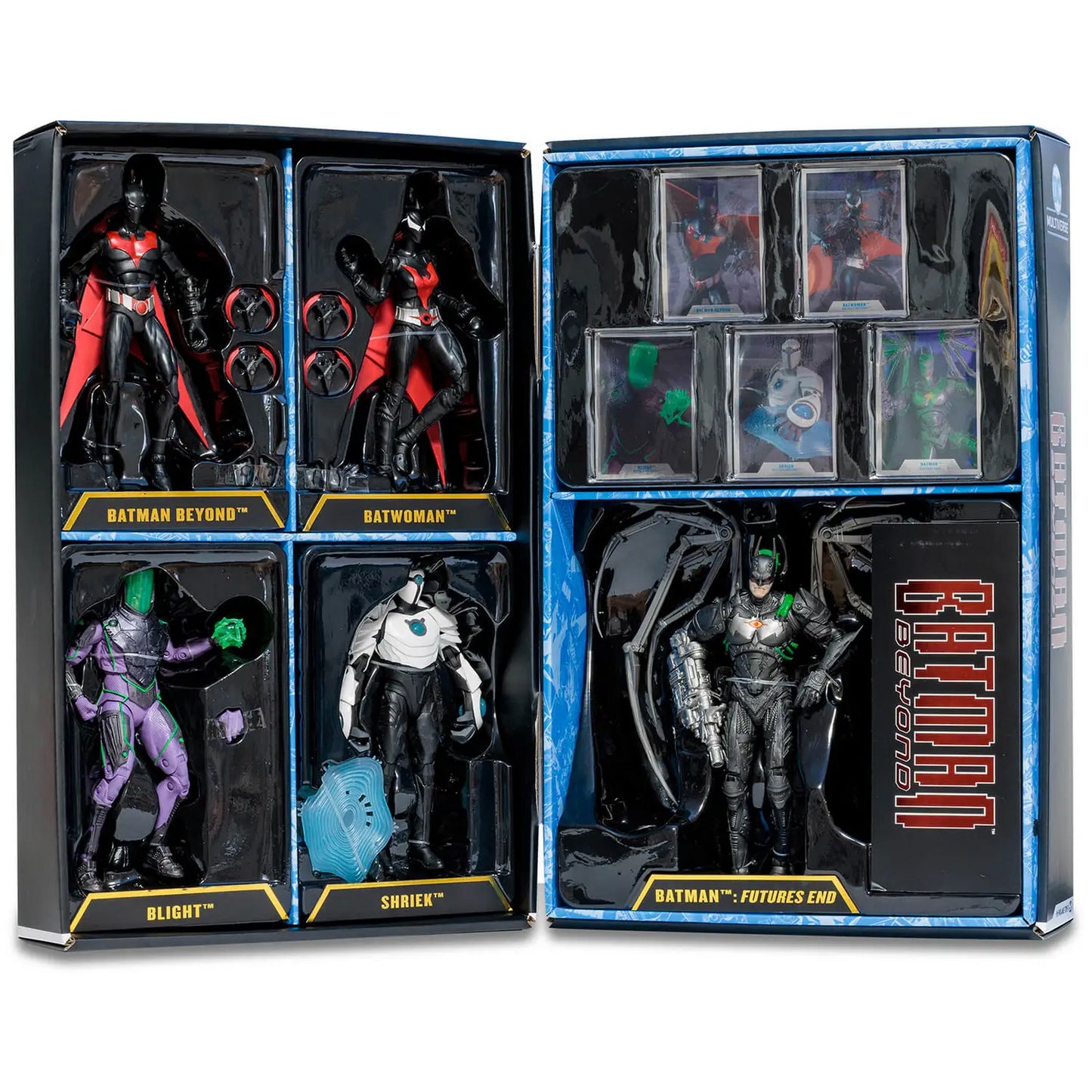 Batman Beyond Build-A Action Figure 5 Pack - Batman Beyond / Batwoman Beyond / Blight / Shriek / Batman: Futures End (DC Multiverse)