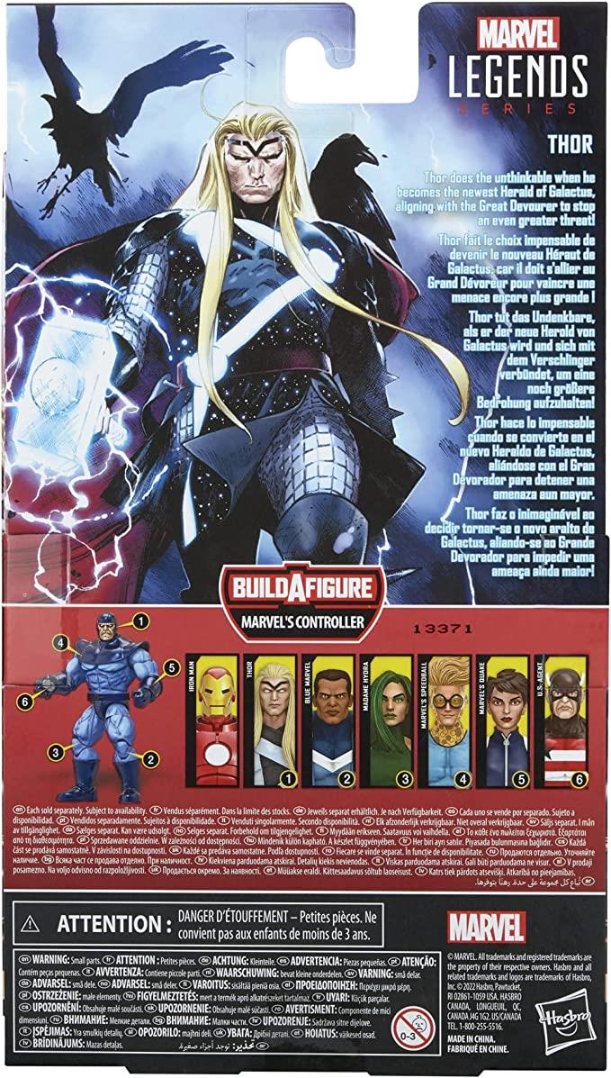 THOR HERALD OF GALACTUS Action Figure Build-A-Figure Marvel Toys Legends Series F4793