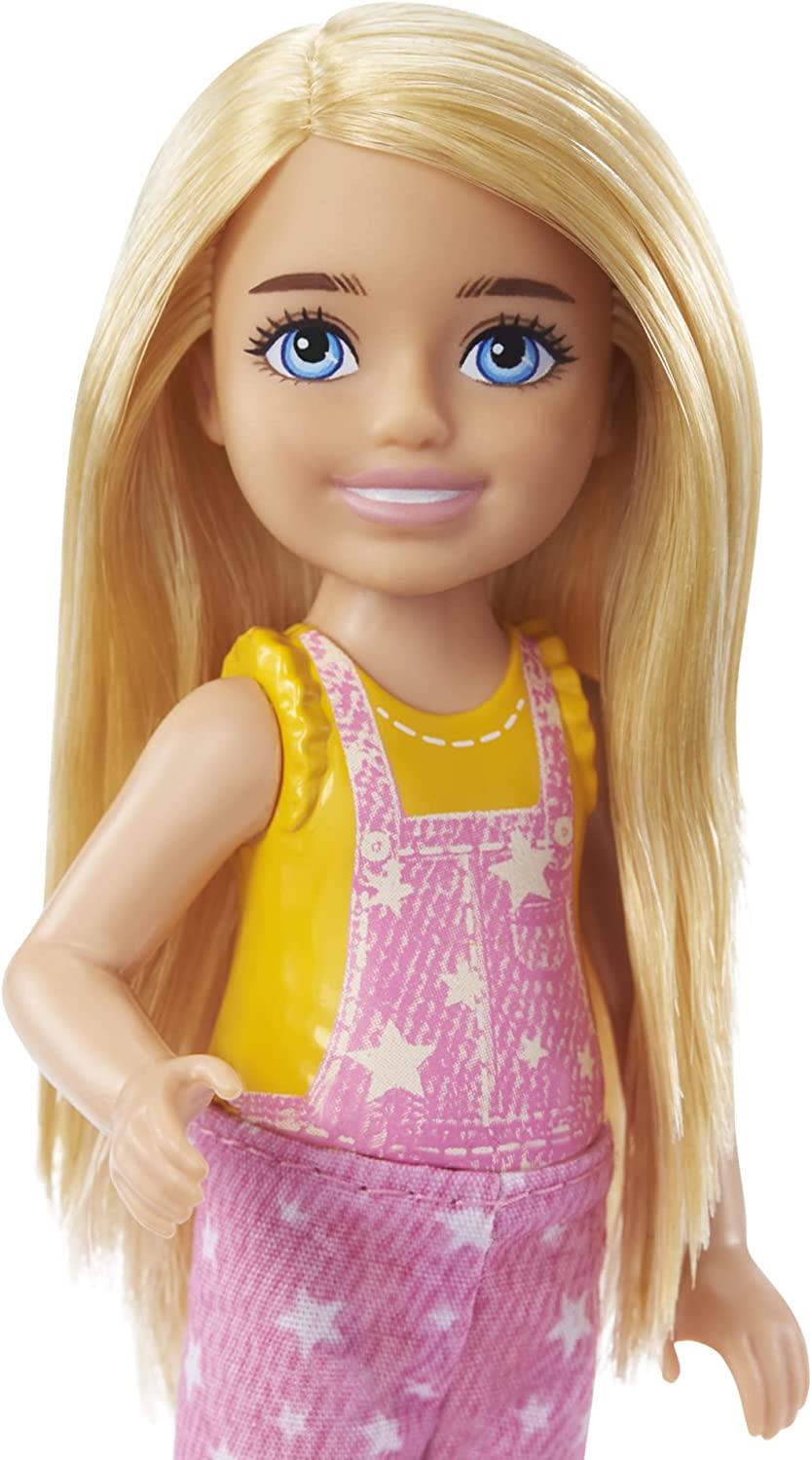 BARBIE Doll Figure With Owl and Accessories 'It Takes Two' Chelsea Camping (HDF77)