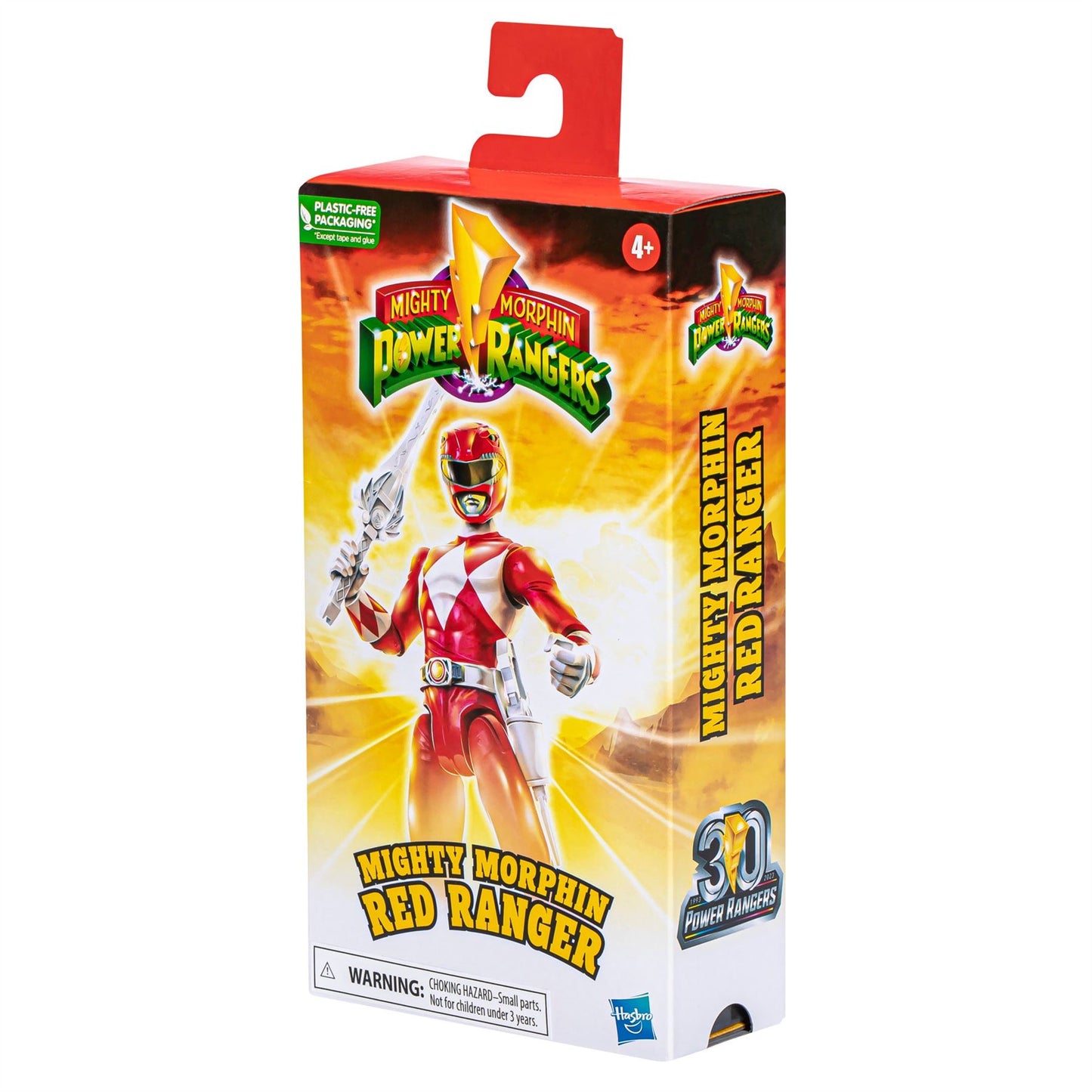 Power Rangers Mighty Morphin Red Ranger 6" Action Figure F7420 Hasbro Toy