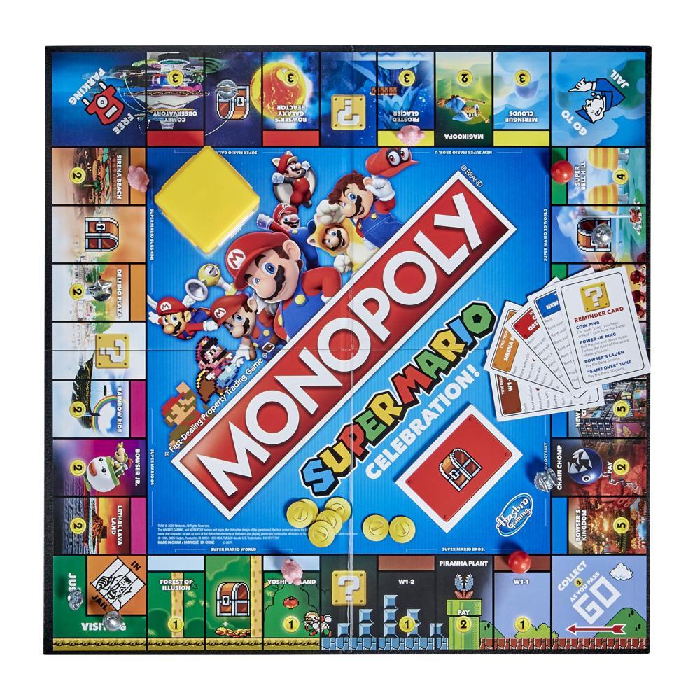 Monopoly Super Mario Celebration Edition Board Game E9517