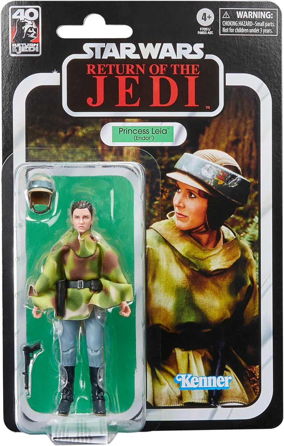 Princess Leia (Endor) F7051 6" Action Figure The Black Series (Star Wars: Return of the Jedi)