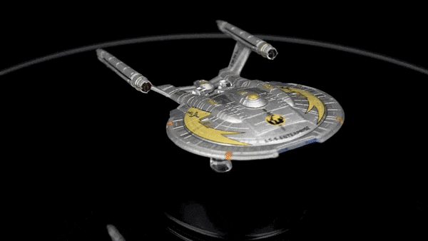 #502 ISS Enterprise NX-01 Mirror Universe Model Die Cast Ship (Star Trek)