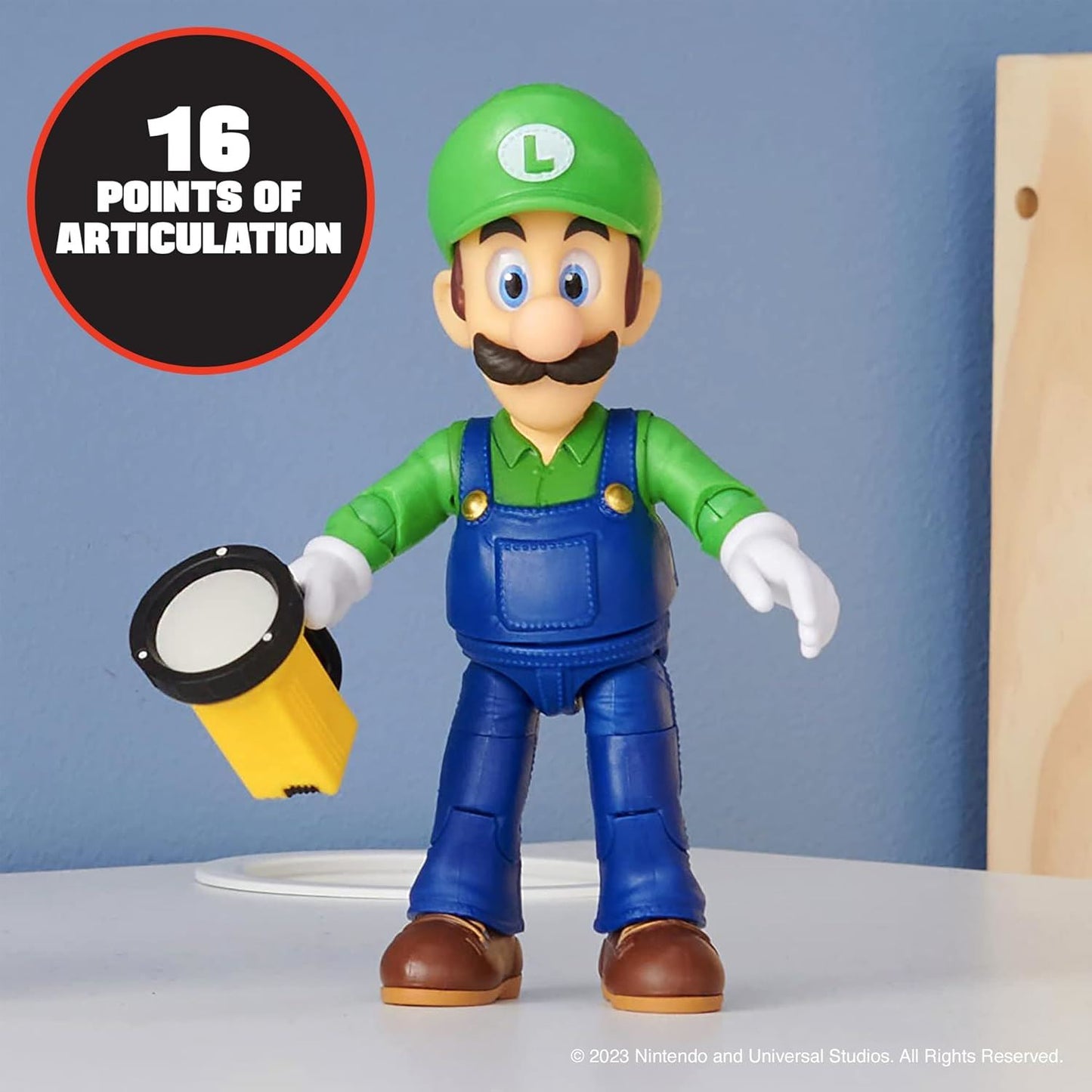 Luigi 5" / 12.5cm Action Figure 41717 (Nintendo The Super Mario Bros Movie)