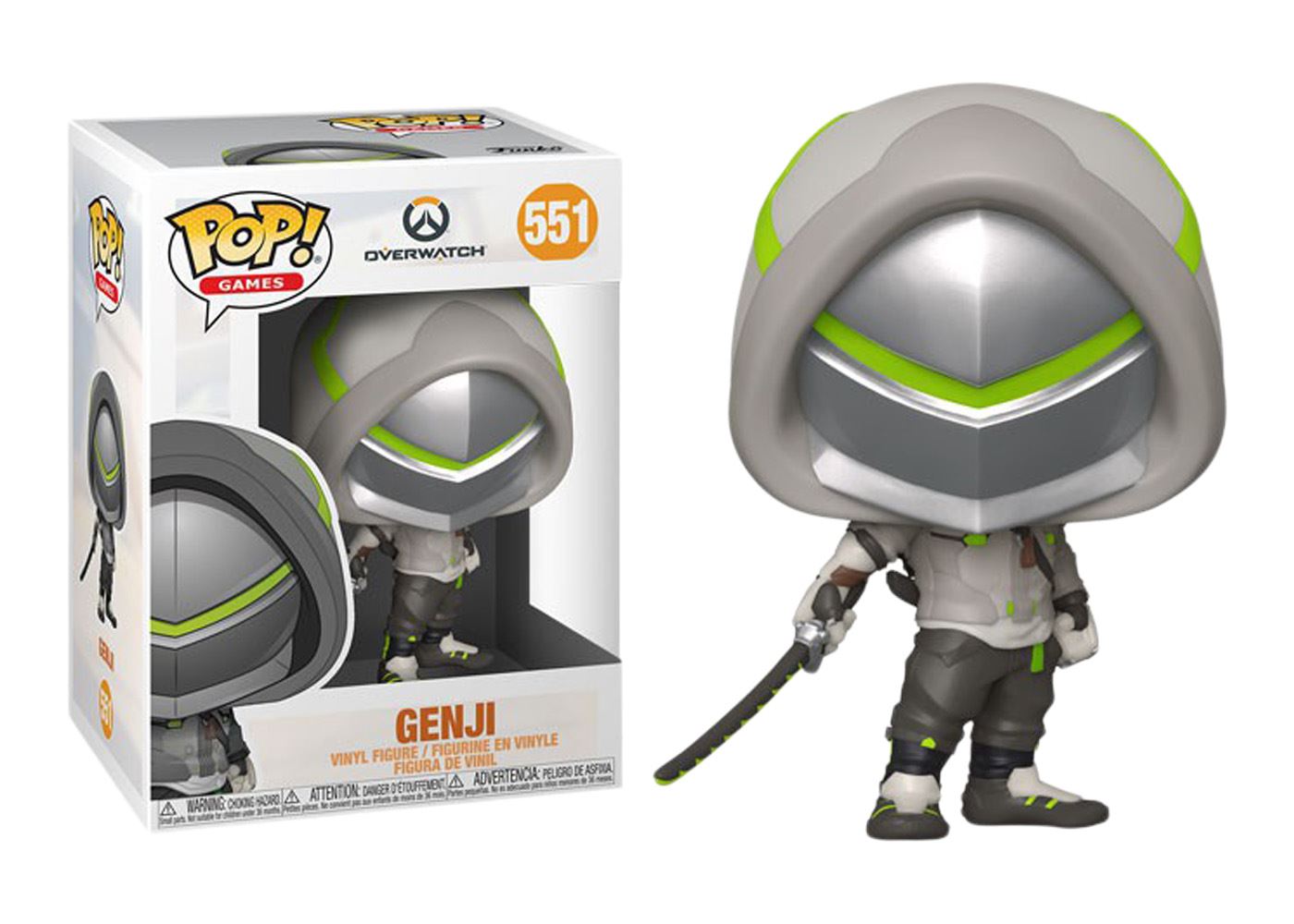 Funko POP! Games #551 Genji Overwatch Vinyl Figure 44223