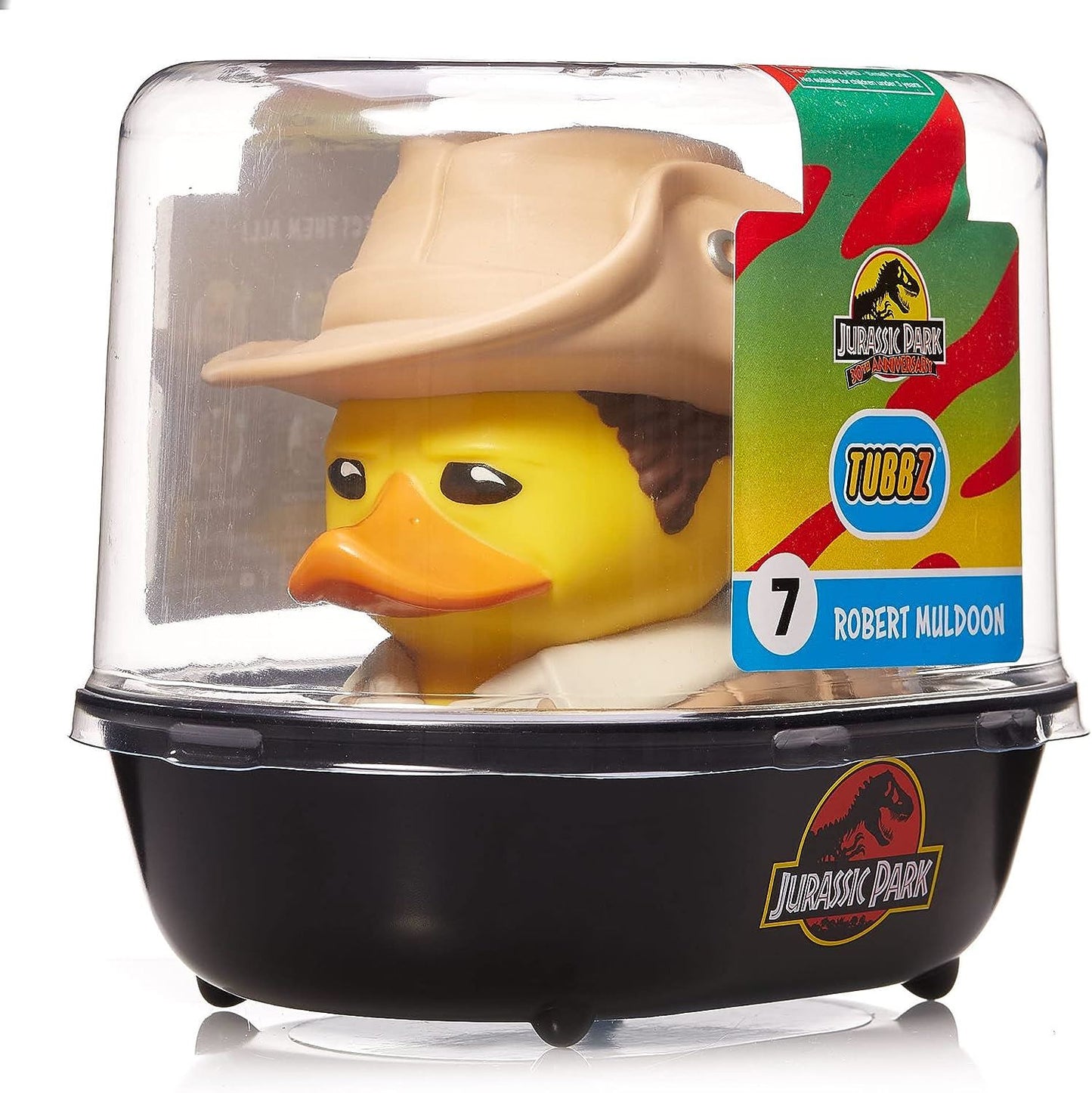 Robert Muldoon Duck First Edition Jurassic Park Collectable TUBBZ Vinyl Rubber