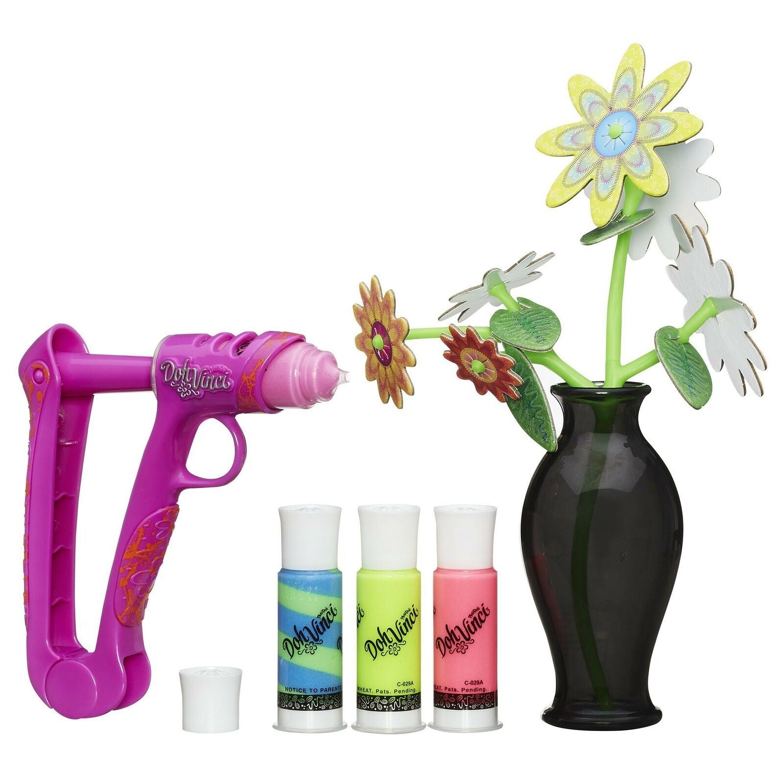 Hasbro DOH-VINCI Faux Flower Vase Play-Doh Kit
