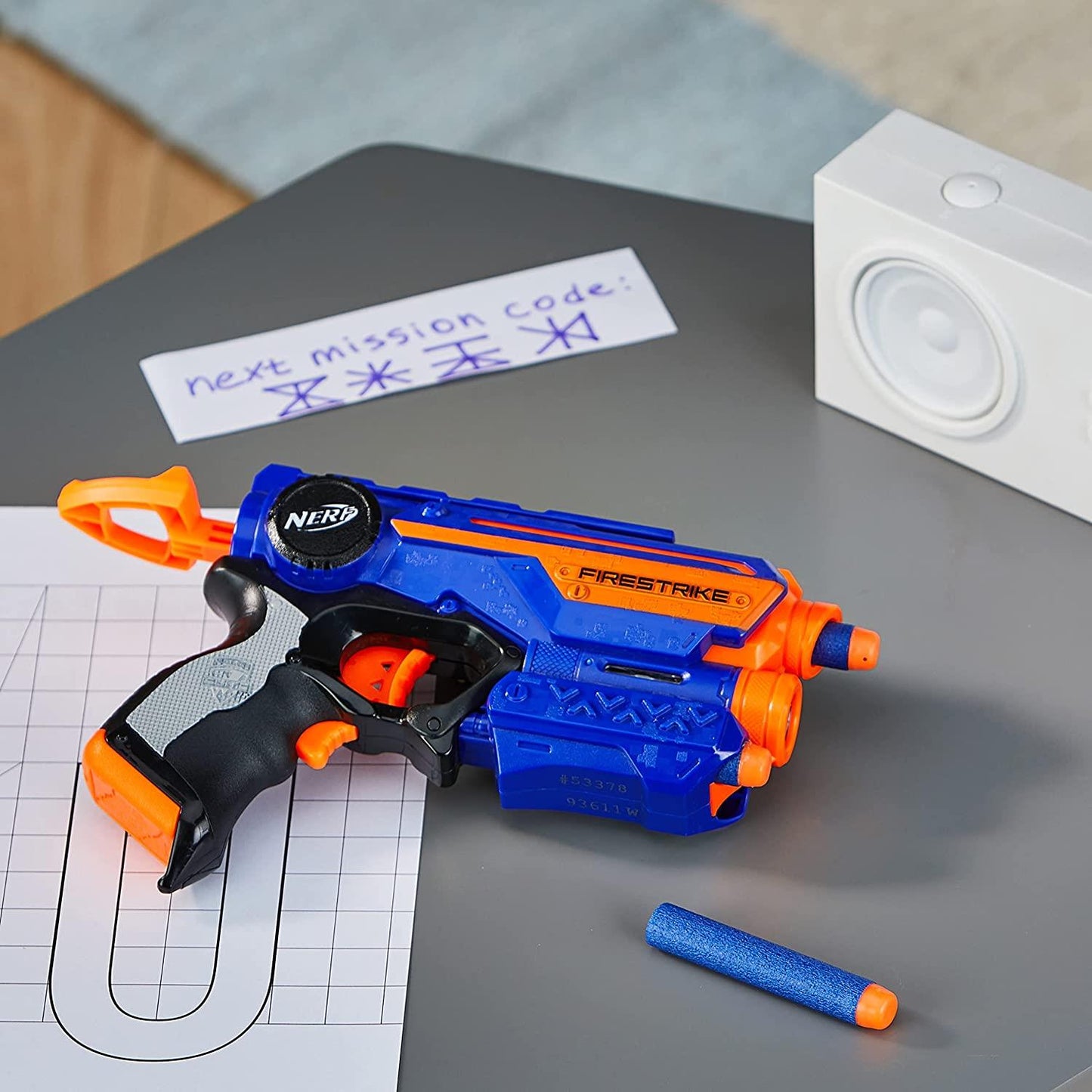 Nerf N-Strike Elite Firestrike 53378 Blaster Toy Foam Dart Gun