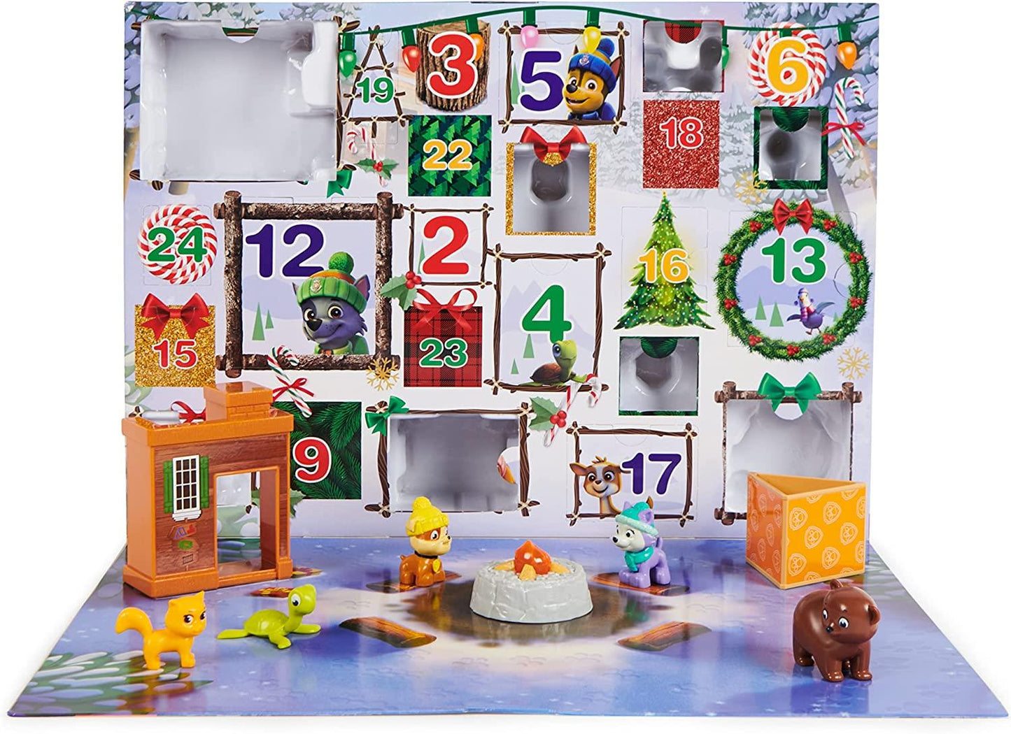 PAW PATROL 2022 Noël Compte à Rebours Calendrier de l'Avent 6063791 Jouets Surprises