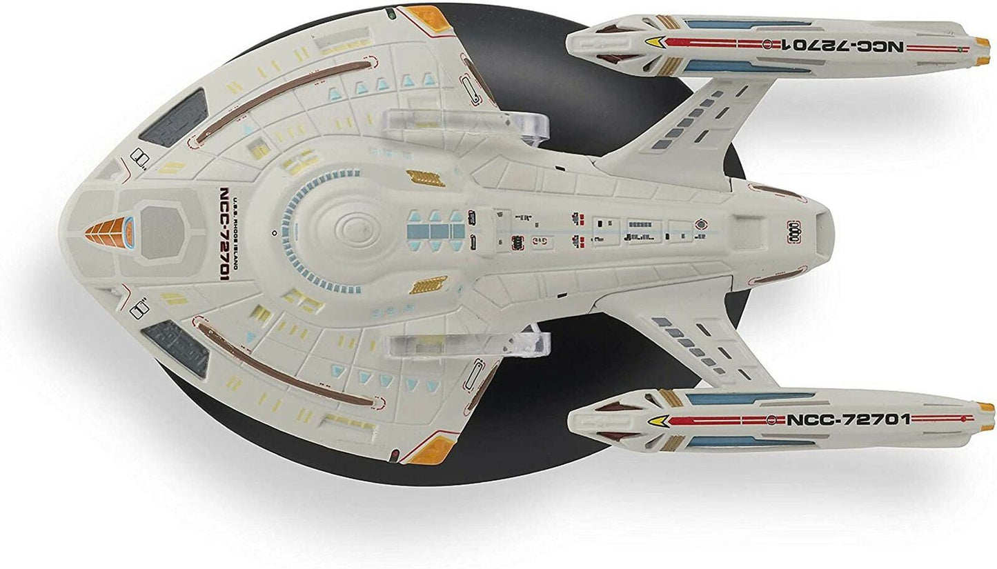 #98 U.S.S. Rhode Island NCC-72701 Ship Die-Cast Model STDC98 (Eaglemoss / Star Trek)