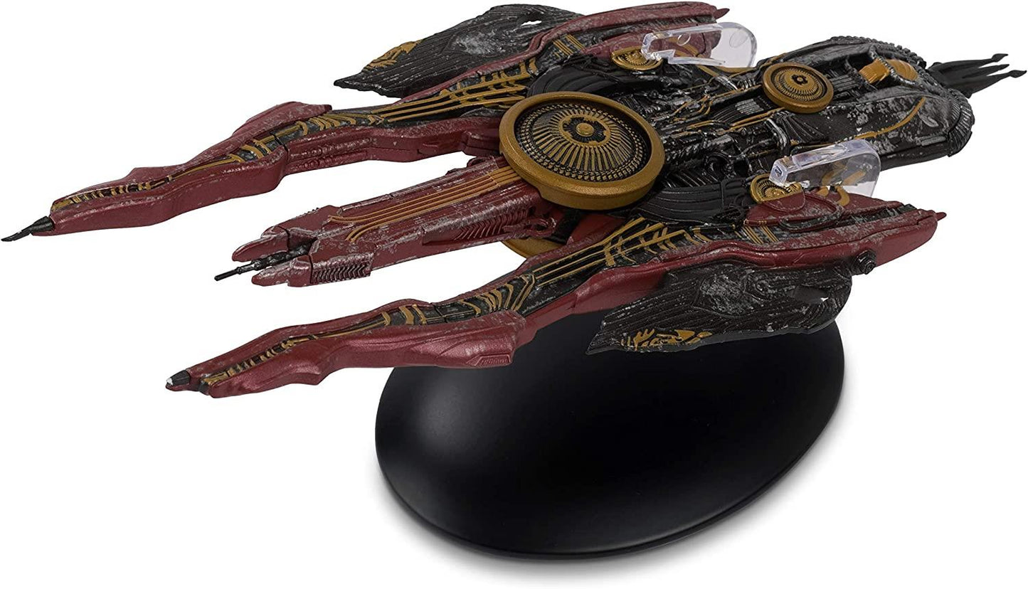 SSDUK008 Klingon Quch Class Ship C Discovery Ships Modèle de bateau moulé sous pression (Eaglemoss / Star Trek)