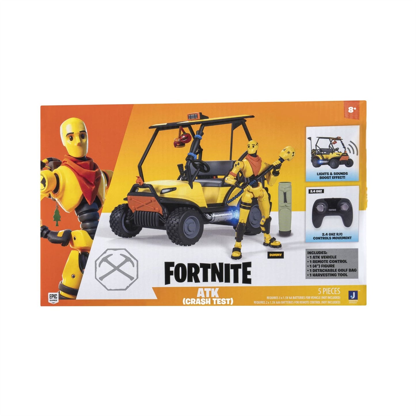 Fortnite ATK Crash Test Deluxe Feature Vehicle Playset FNT0851