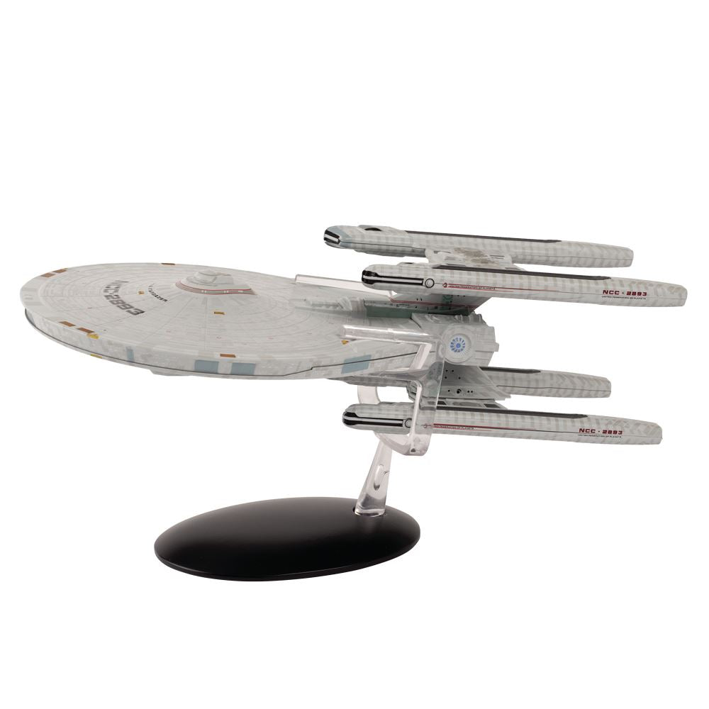 #31 U.S.S. Stargazer NCC-2893 XL Edition Starship Ship Model Die Cast Starship SSSUK631 (Eaglemoss / Star Trek)