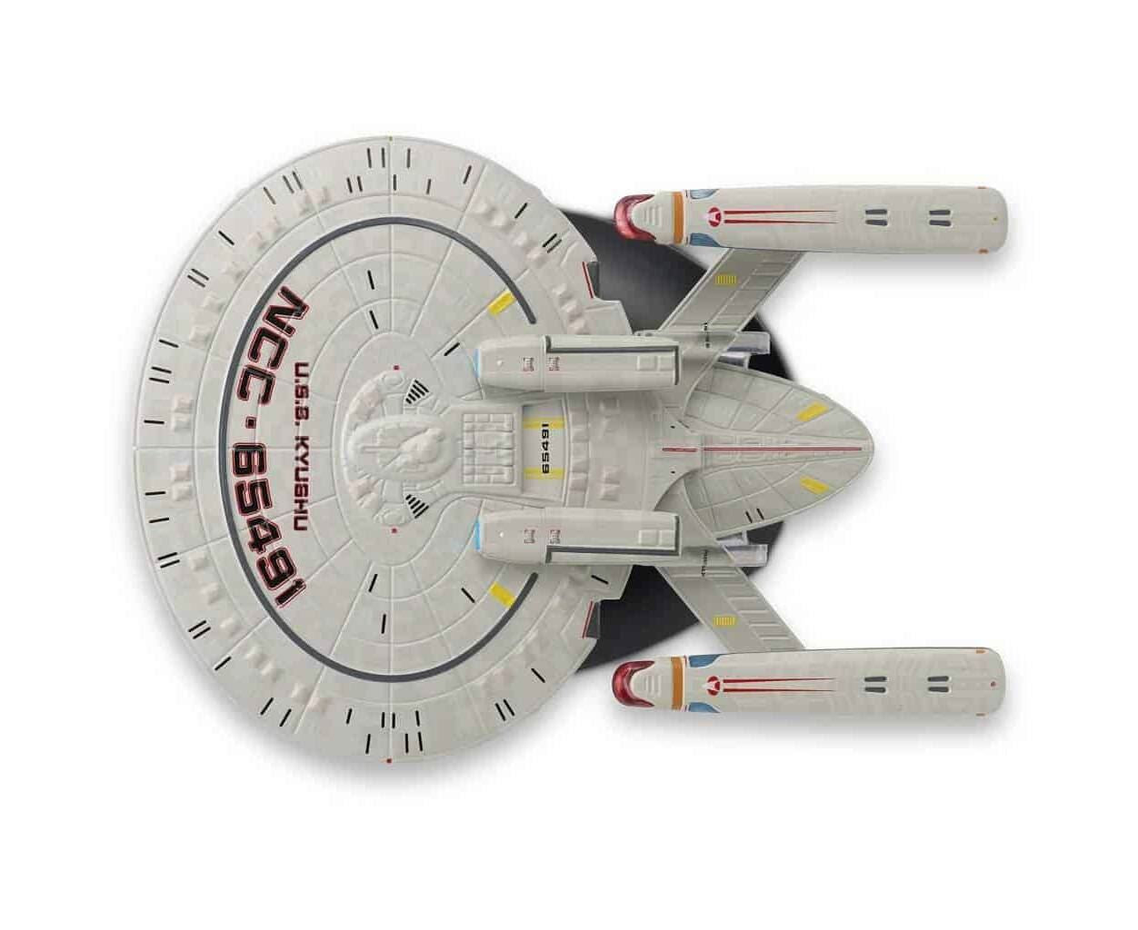 #95 U.S.S. Kyushu (New Orleans Class) Model Die Cast Ship STDC095 (Eaglemoss / Star Trek)