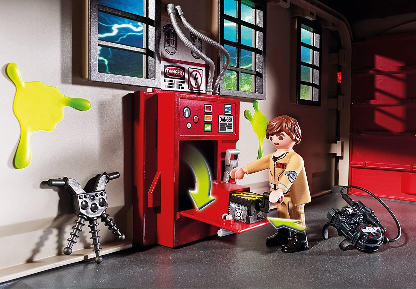 Ghostbusters Firehouse Headquarters 9219 Playmobil Playset